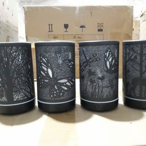 Máy xông tinh dầu trụ kim loại