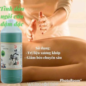 DẦU MASSAGE BODY NGÃI ĐẬM ĐẶC NÓNG NHIỀU