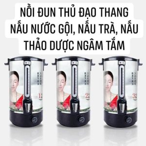 NỒI CANH THANG DƯỢC 40 LÍT DÙNG ĐỂ NẤU NƯỚC GỘI ĐẦU DƯỠNG SINH