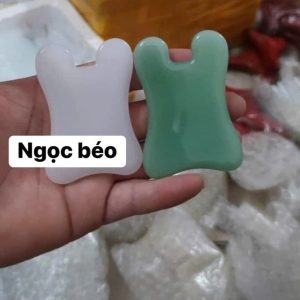 NGỌC CẠO GIÓ CỬU ĐỚI LOẠI BÉO DÀY CÓ 2 MÀU TRẮNG XANH
