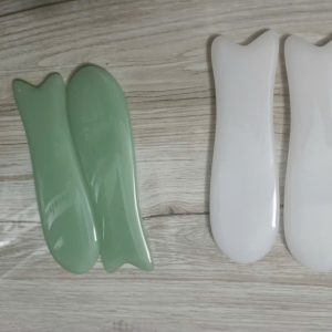 NGỌC BÁN LẺ TÁCH TỪ BỘ 14 MÓN,NGỌC CÁ MASSAGE MẶT SẴN 2 MÀU TRẮNG XANH