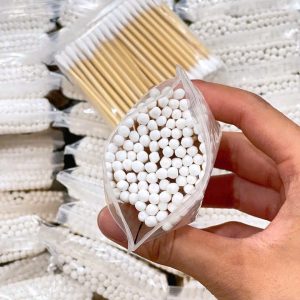 TĂM BÔNG 2 ĐẦU NGOÁY TAI