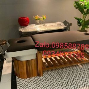 A.GIƯỜNG GỘI ĐẦU DƯỠNG SINH 2IN1 CÓ LỖ ÚP MẶT QUAY ĐẦU BỒN NHỰA TAI THỎ