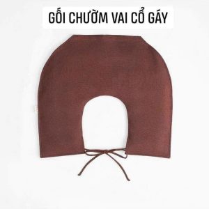 GỐI CHƯỜM VAI CỔ GÁY NHÃN ĐỎ
