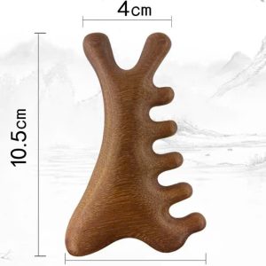 Lược gỗ massage mẫu mới